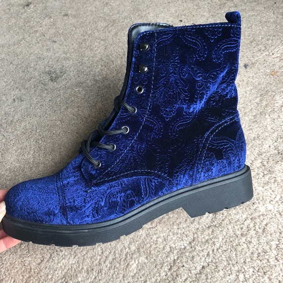 indigo rd combat boots